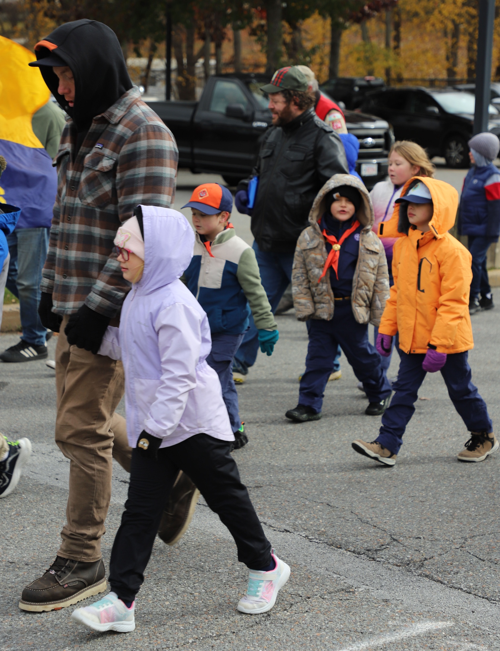 Dudley/Webster Mass Veterans Day Parade 2025 Cub Scout Pack 274