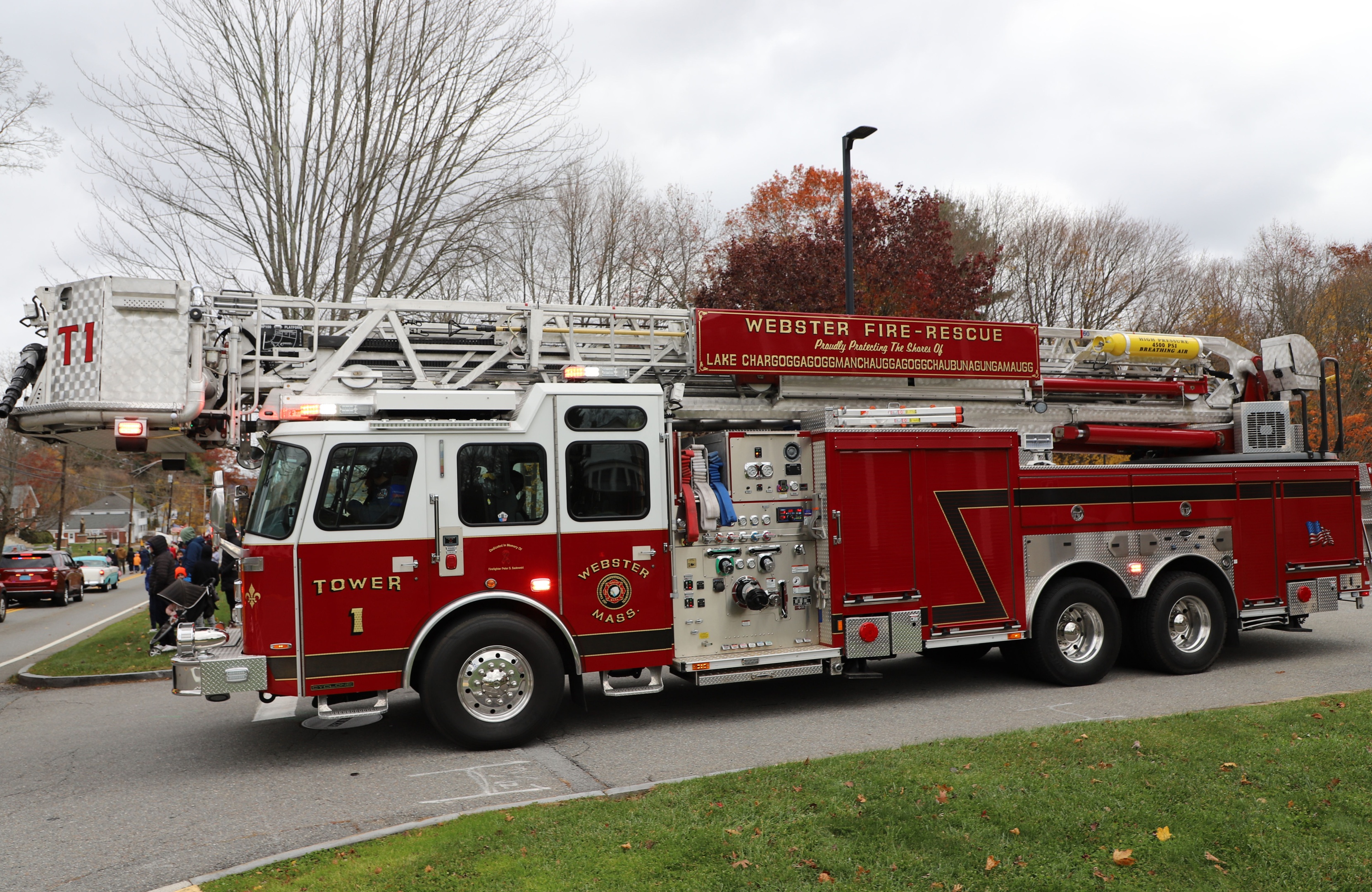 Dudley/Webster Mass Veterans Day Parade 2025 Webster Fire Department
