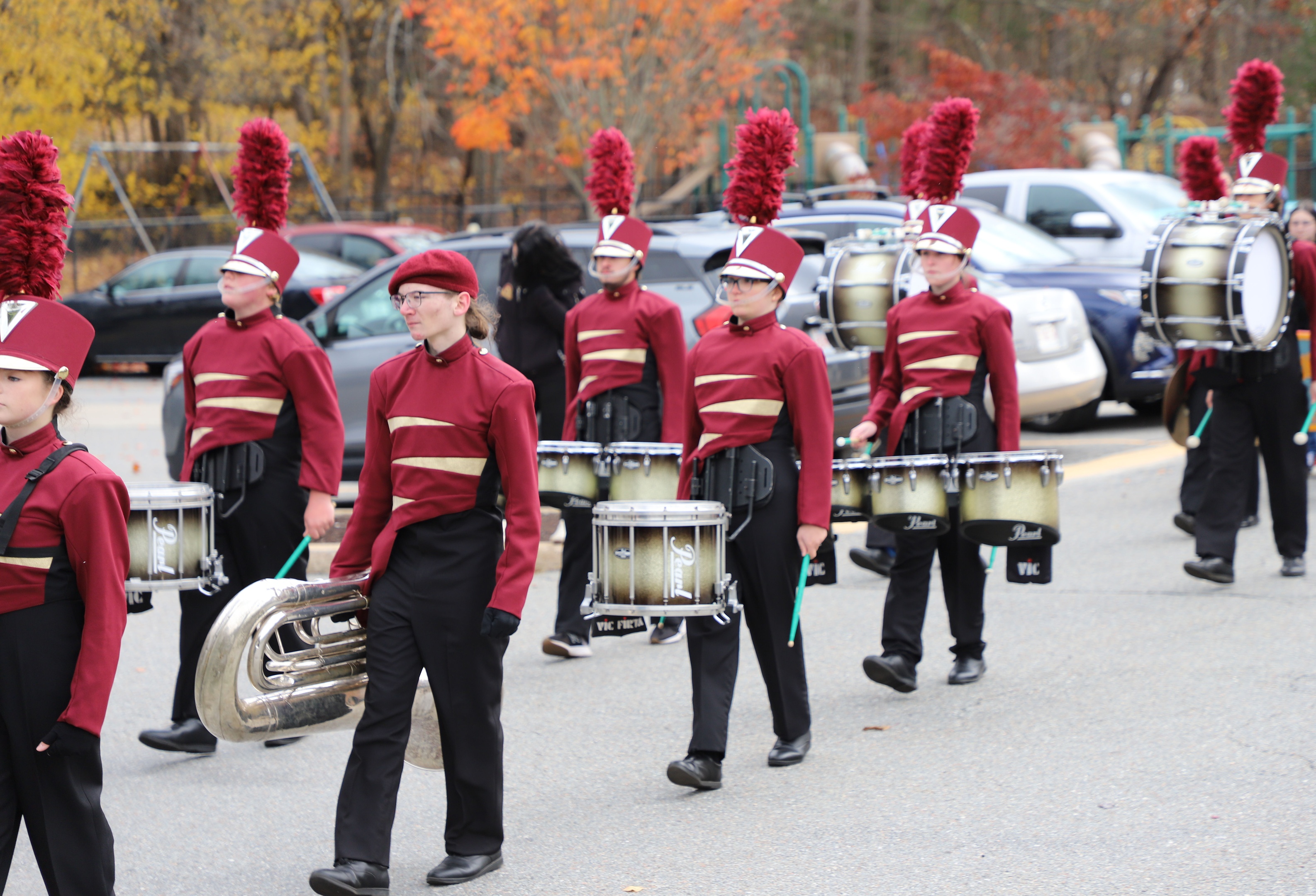 Dudley/Webster Mass Veterans Day Parade 2025 Shepard Hill Marching Band