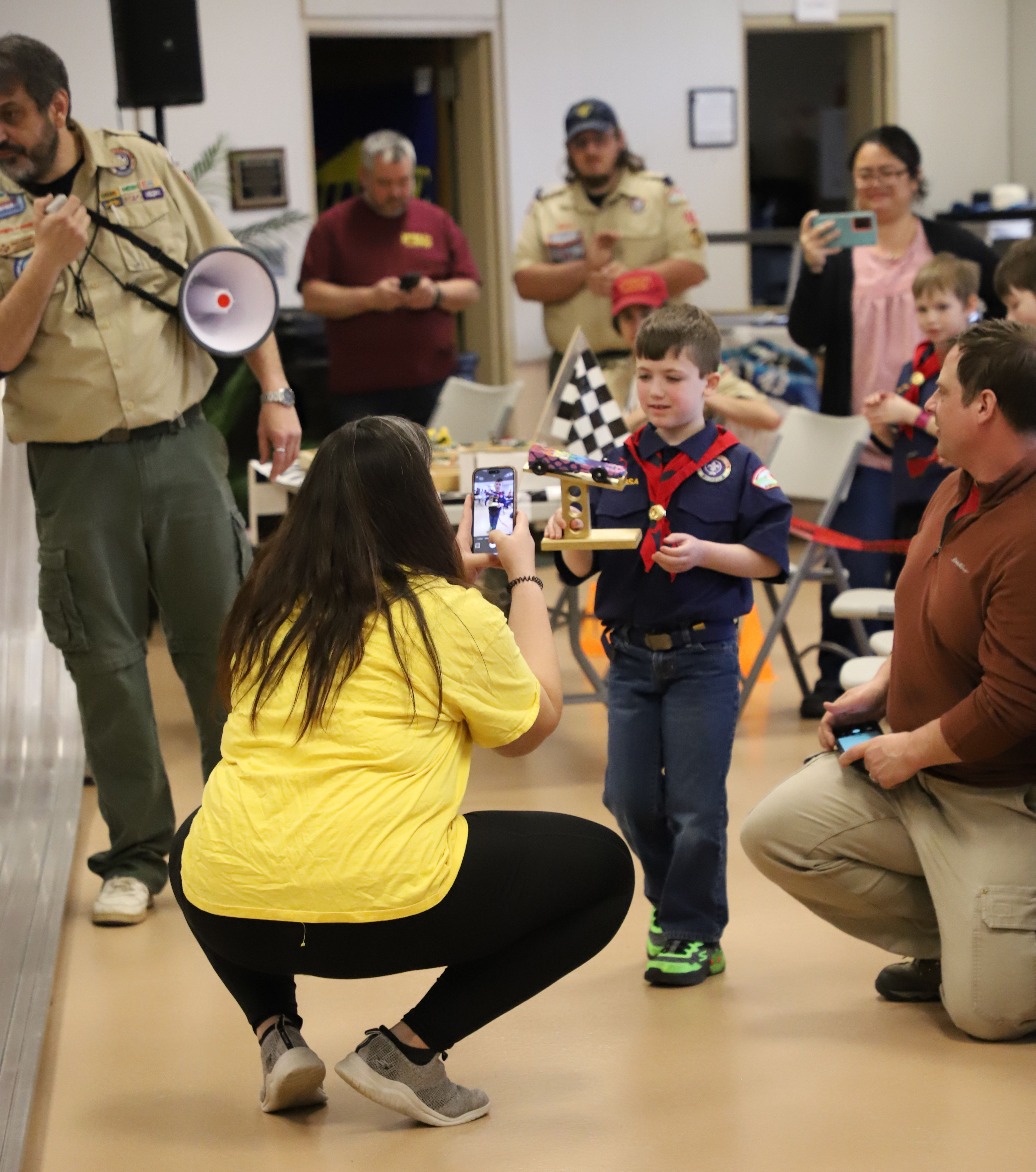 Jonah Kobialka Winner of Pack 724 Pinewood Derby